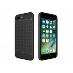 Wholesale iPhone 7 Plus Deluxe Armor Hybrid Case (Black)